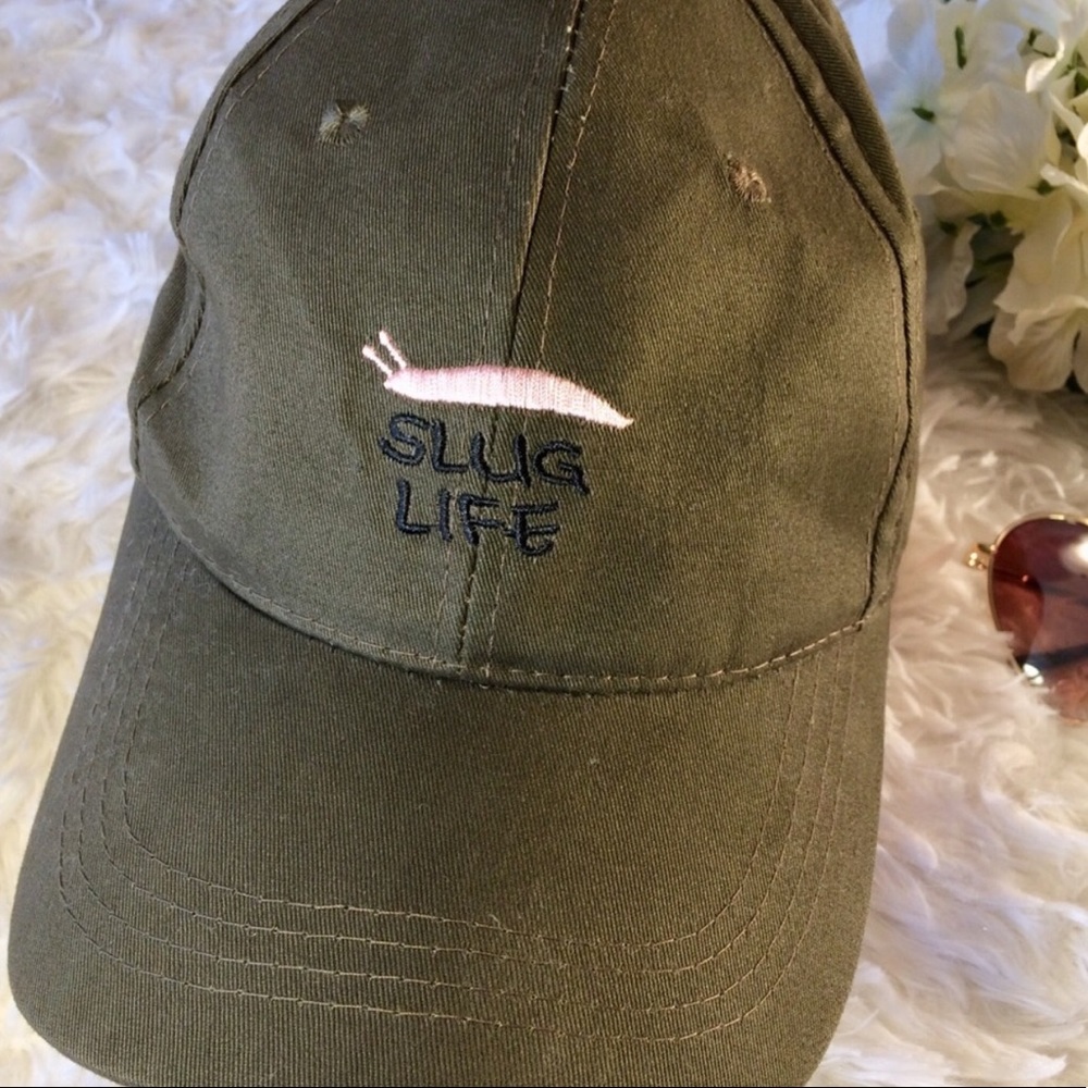 Rue21 Green Slug Life Cap